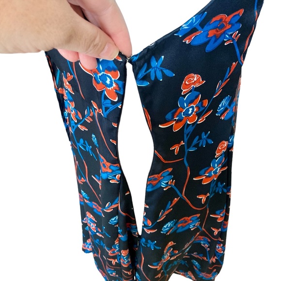 Thakoon Collection floral dress black daisy printed mini dress - Sz 4 - Picture 12 of 16